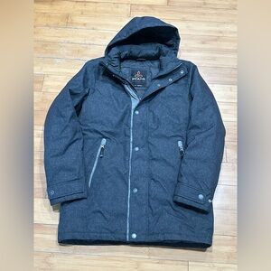 Prana Dark Gray Puffer Jacket
